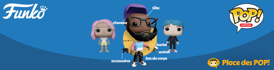 Funko lance les Pop personnalisable nouvelle gamme