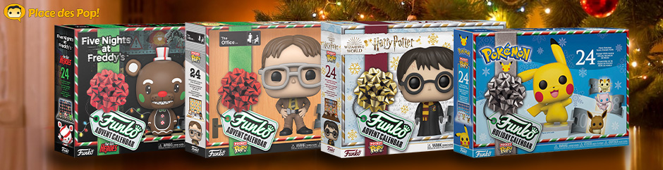 Calendriers de l'Avent Funko Pop Noël 2021