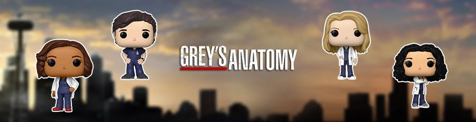 Grey's Anatomy enfin en figurines Funko Pop Vinyls