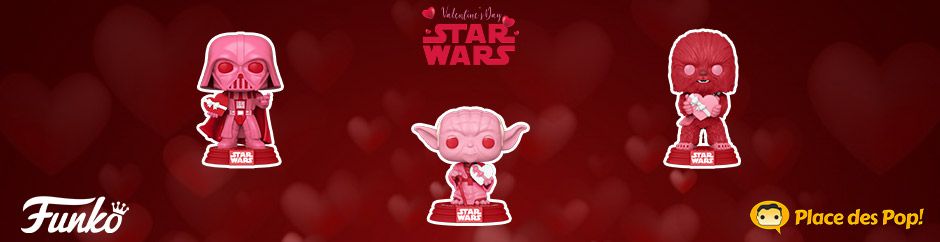 Funko pop star wars saint valentin