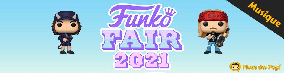 Les Figurines Pop Musique de la Funko Fair 2021