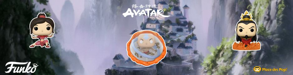 Figurines Pop Avatar, le dernier maître de l'air 2021