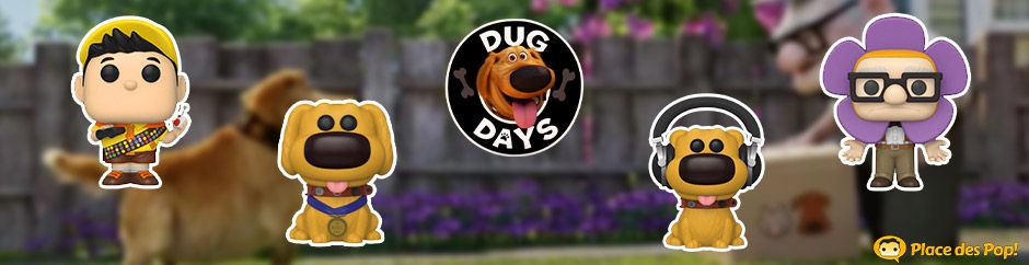 Nouvelles figurines Funko Pop Dug Days 2021