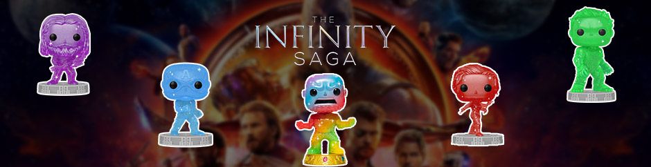 Nouvelles figurines Funko Pop The Infinity Saga Art Series 2021