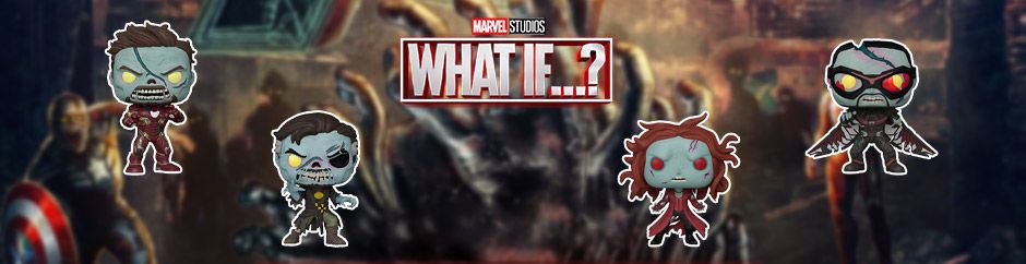 Nouvelles figurines Funko Pop Marvel What If...? Zombie 2021