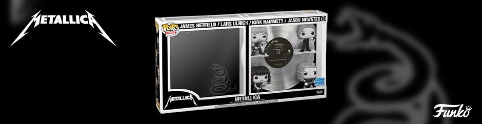 Figurine Funko Pop Deluxe Album Metallica Black Album