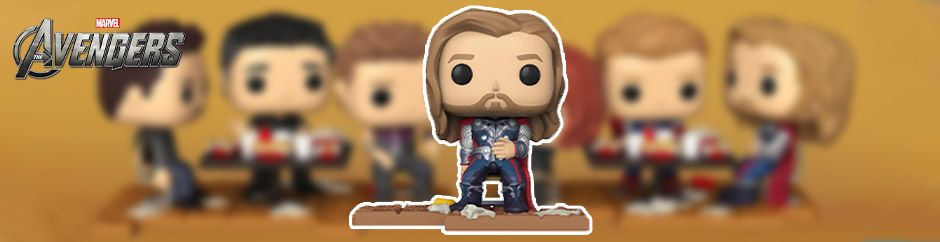 Figurines Funko Pop Deluxe : Avengers Victory Shawarma Complète