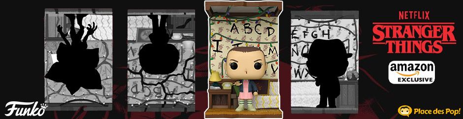 Figurine Funko Pop Stranger Things Build A Scene : Byers House : Eleven