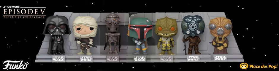 Funko Pop Deluxe Bounty Hunter Collection Star Wars V