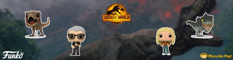 Nouvelles Figurines Funko Pop Jurassic World : Le Monde d'après