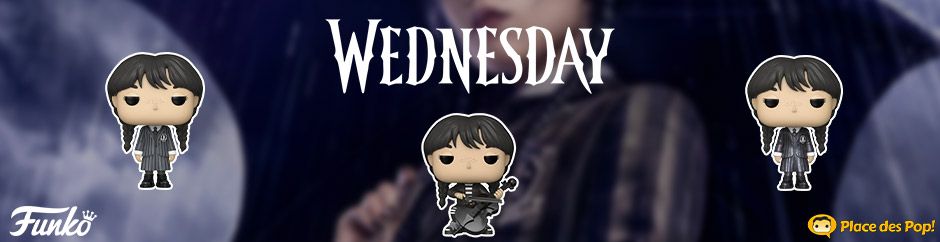 Nouvelles Figurines Funko Pop Mercredi / Wednesday Addams Série Netflix