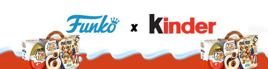 Les nouveaux Kinder Joy Funko One Piece Netflix