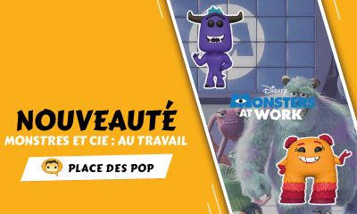 Nouvelles figurines Funko Pop Monstres et Cie : Au travail 2021