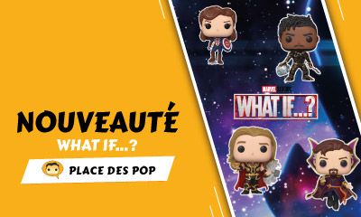 Nouvelles figurines Funko Pop Marvel What If...? 2021