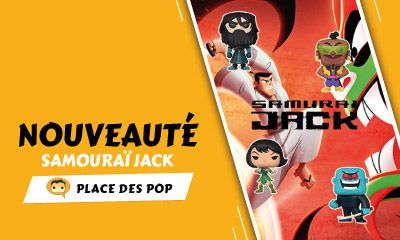 Nouvelles figurines Funko Pop Samouraï Jack 2021
