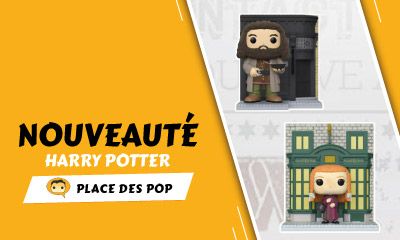 Funko POP Deluxe : Harry Potter Chemin de Traverse Hagrid et Ginny