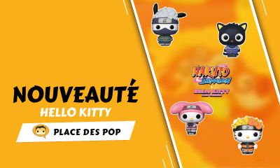 Nouvelles Figurines Funko Pop Hello Kitty x Naruto Shippuden