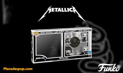 Figurine Funko Pop Deluxe Album Metallica Black Album
