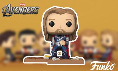 Figurines Funko Pop Deluxe : Avengers Victory Shawarma Complète