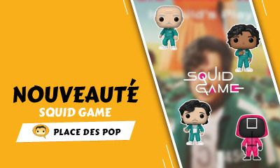 Nouvelles Figurines Funko Pop Squid Game Netflix