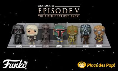 Funko Pop Deluxe Bounty Hunter Collection Star Wars V