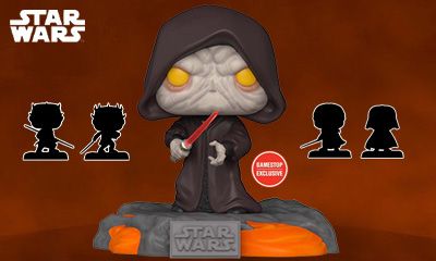Nouvelle Funko Pop Deluxe Star Wars - Red Saber Series Volume 1 : Palpatine