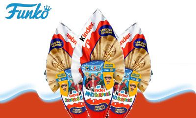 Kinder x Funko : les œufs One Piece débarquent pour Pâques !