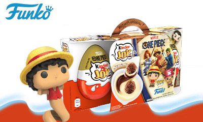 Les nouveaux Kinder Joy Funko One Piece Netflix