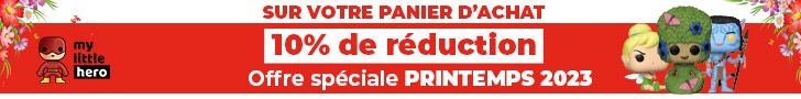 10% de réduction sur tout le site mylittlehero