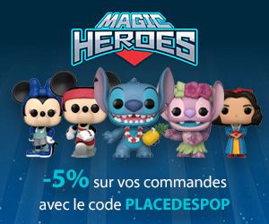 Magic Heroes : -5% sur les figurines Pop avec le code PLACEDESPOP
