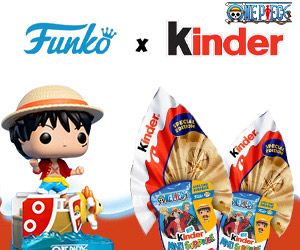 Kinder x Funko : les œufs One Piece débarquent pour Pâques !