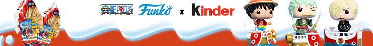 Kinder x Funko : les œufs One Piece débarquent pour Pâques !