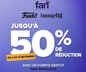Jusqu'à -50% pour les membres Fan Rewards