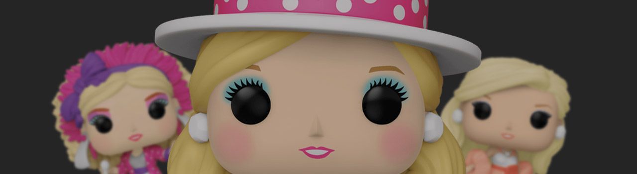 Figurine Pop Barbie 6 pas cher Barbie Peaches N Cream