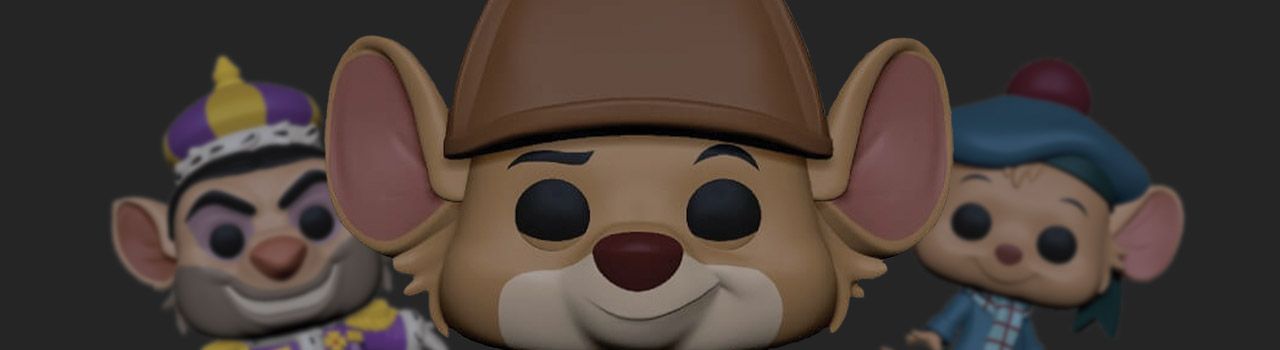 Achat figurines Funko Pop Basil, détective privé [Disney] pas chères