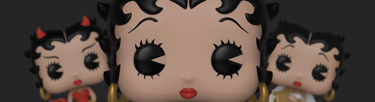 Achat Figurine Funko Pop Betty Boop 421 Betty Boop & Pudgy - Noir et Blanc pas cher