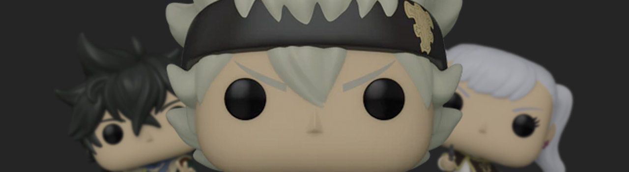 Liste figurines Funko Pop Black Clover par année