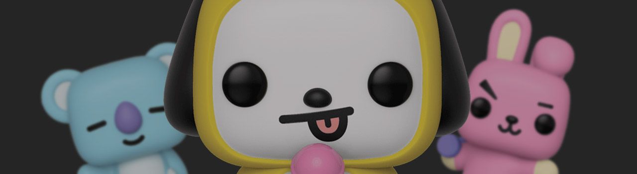 Liste figurines Funko Pop BT21 par année