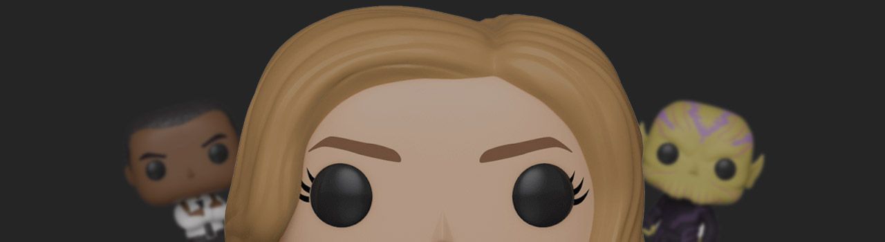 Achat Figurine Funko Pop Captain Marvel [Marvel] 433 Captain Marvel en vol - Brille dans le noir pas cher