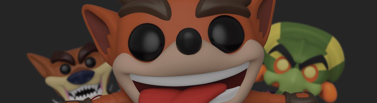 Achat Figurine Funko Pop Crash Bandicoot 273 Crash Bandicoot - Noir et Blanc [Chase] pas cher