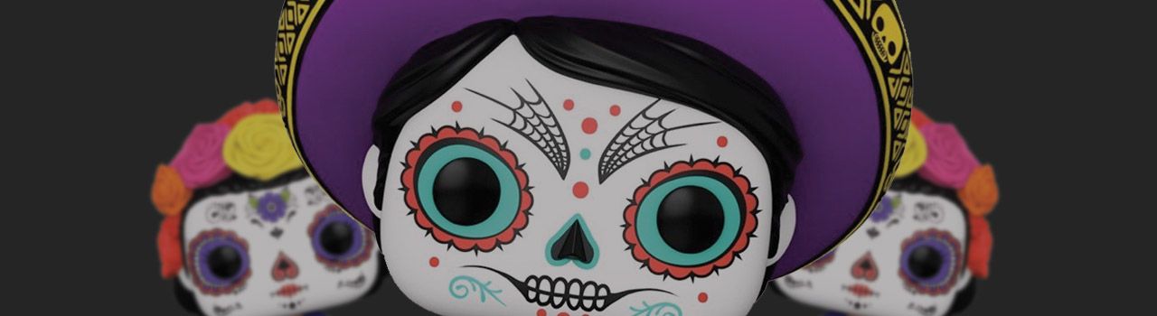 Achat Figurine Funko Pop Dia De Los Muertos  Xolo - Porte-clés pas cher