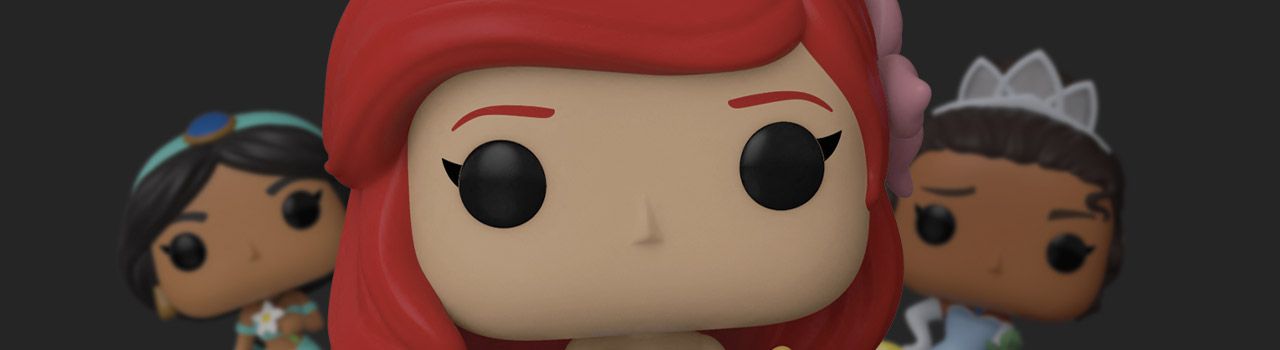 Achat Figurine Funko Pop Disney Ultimate Princess 324 Merida - Métallique sticker doré pas cher