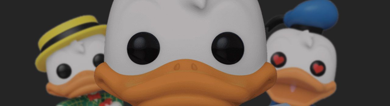 Achat Figurine Funko Pop Donald Duck 1445 Donald Duck avec yeux en cœur  pas cher