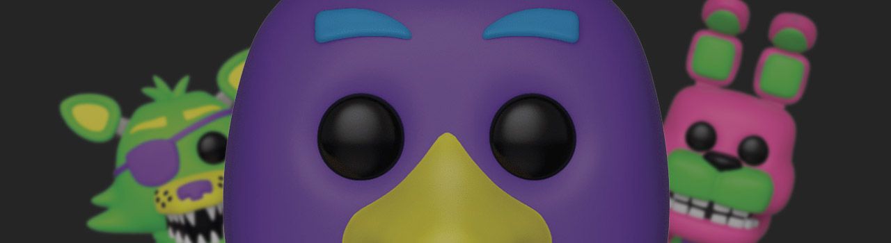 Achat Figurine Funko Pop Five Nights at Freddy's  Radioactive Foxy - Porte-clés pas cher
