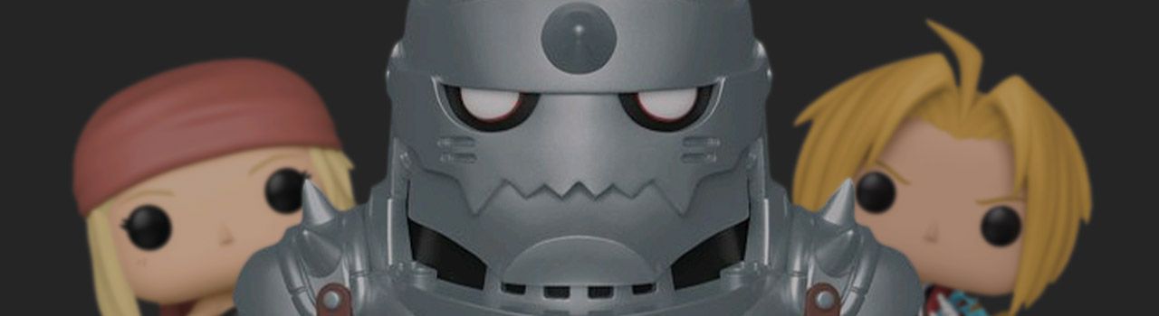 Liste figurines Funko Pop Fullmetal Alchemist par année