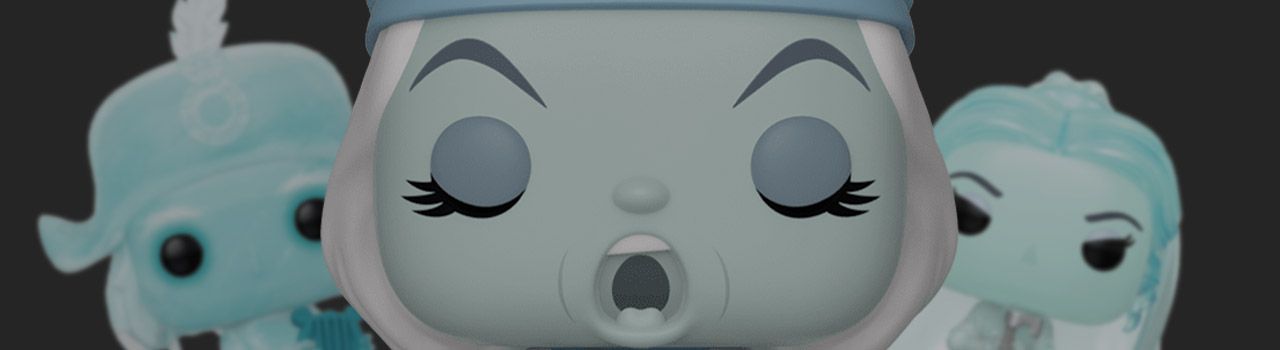 Achat Figurine Funko Pop Le Manoir hanté [Disney] 165 Hatbox Ghost - Translucide pas cher