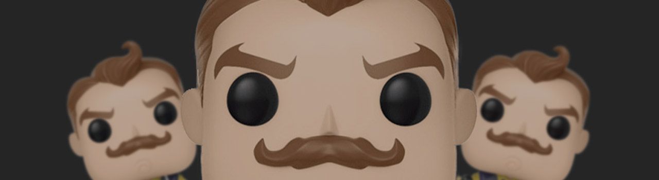 Achat Figurine Funko Pop Hello Neighbor 266 Le Voisin avec Tête de Citrouille - Brillant dans le noir pas cher