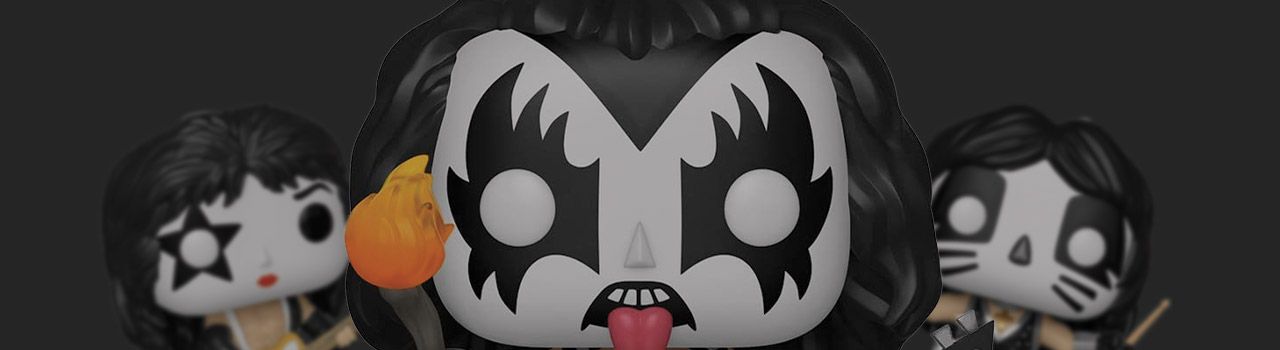 Liste figurines Funko Pop Kiss par année