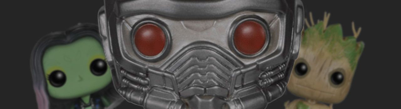 Achat Figurine Funko Pop Les Gardiens de la Galaxie [Marvel] 611 Star-Lord avec Pierre de Pouvoir - Brillant dans le noir pas cher