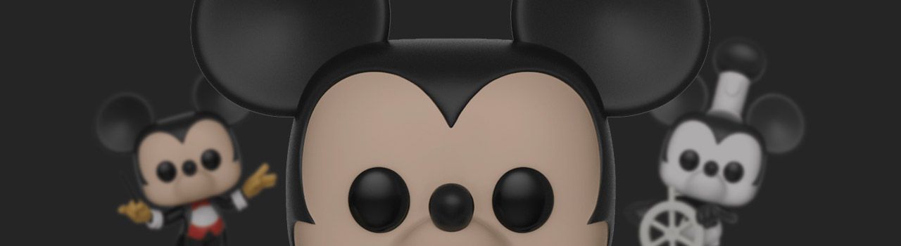Achat Figurine Funko Pop Mickey Mouse - 90 Ans [Disney] 1 Mickey Mouse - Vert et Jaune pas cher